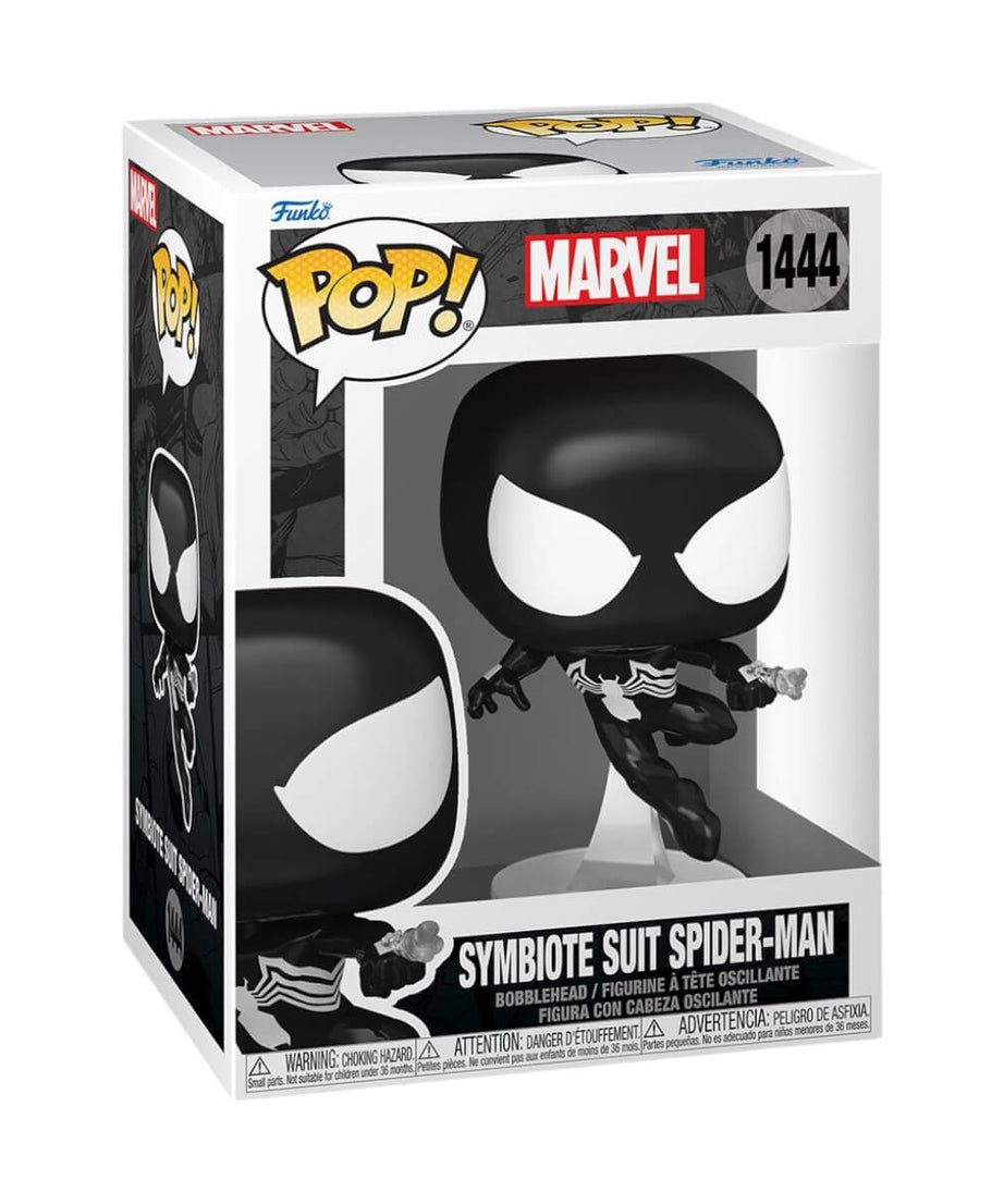 Marvel - Spider-Man Symbiote Suit (1444) Funko Pop! Bobble Head Vinyl Figure 10 cm