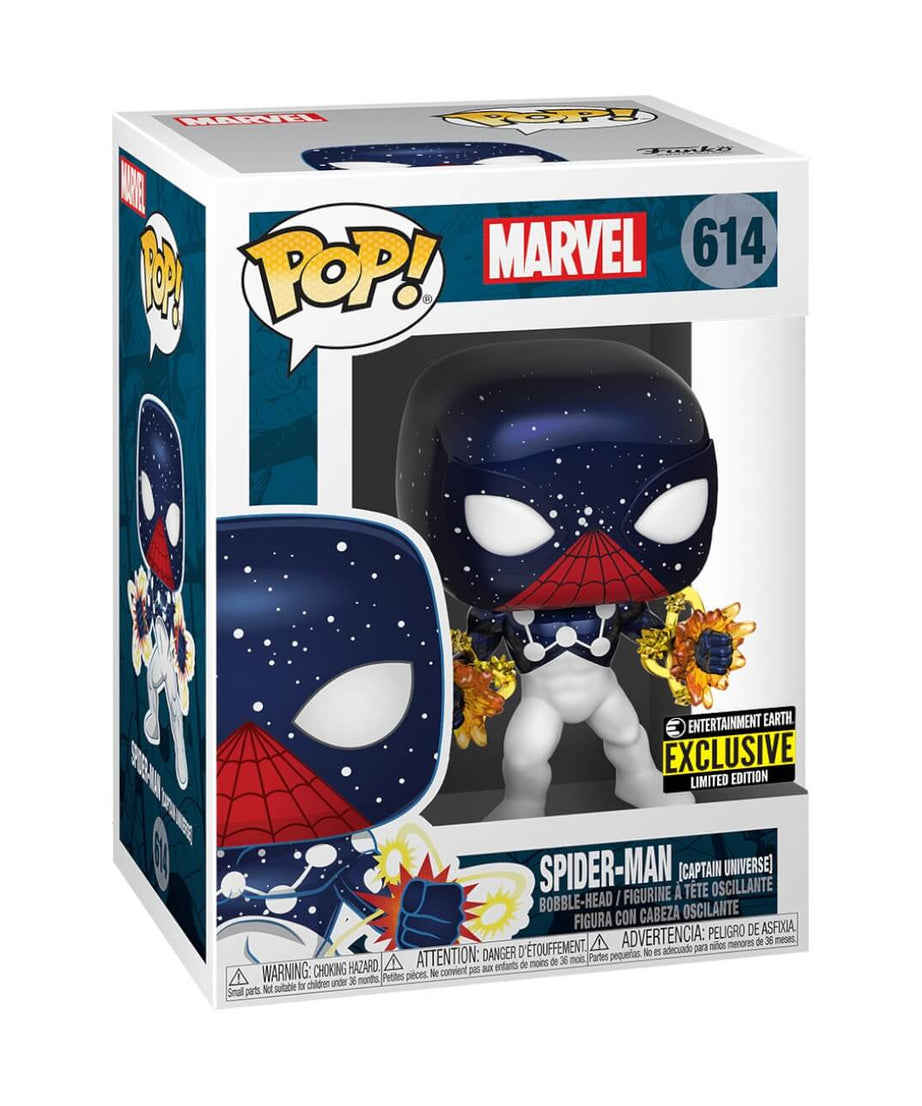 Marvel - Spider-Man (Captain Universe) (614) Exclusive Funko Pop! Vinyl Figure 9 cm
