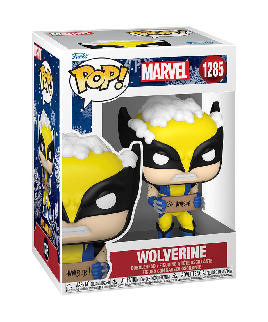 Marvel - Wolverine with Sign (1285) Holiday Funko POP! Vinyl Figure 9 cm