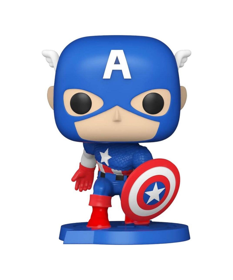 Marvel Avengers #4 (1963) - Captain America (27) Funko Pop! Comic Covers Vinyl Figure 9 cm
