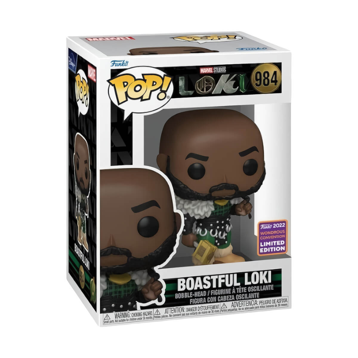 Marvel: Loki - Boastful Loki LIMITED EDITION (984) Funko Pop! Deluxe Vinyl Figure 9 cm