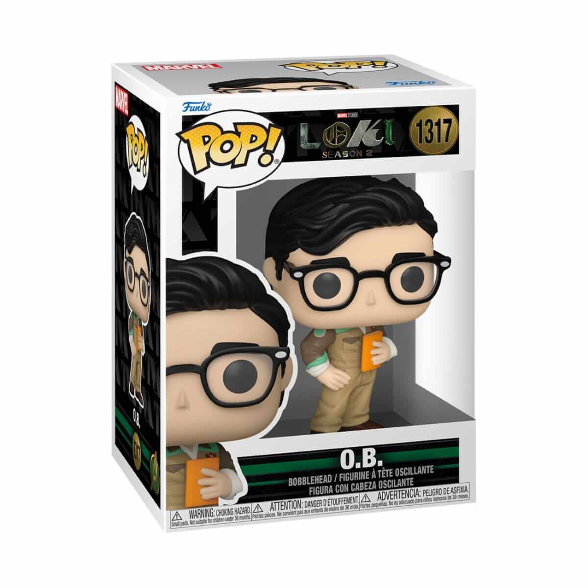 Marvel Loki Season 2 - O.B. (1314) Funko Pop! Ouroboros OB Vinyl Figure 9 cm