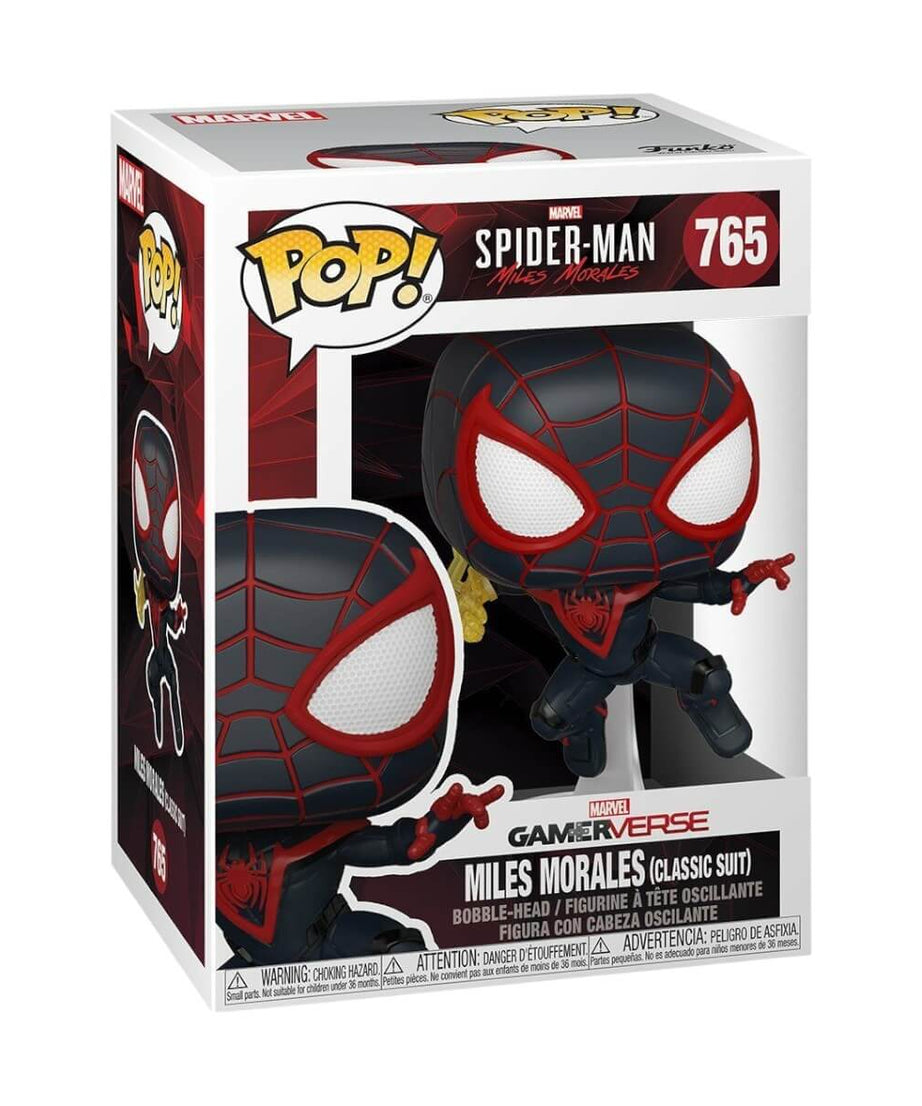 Marvel Spider-Man - Miles Morales (Classic Suit) (765) Funko Pop! Gamerverse Vinyl Figure 9 cm
