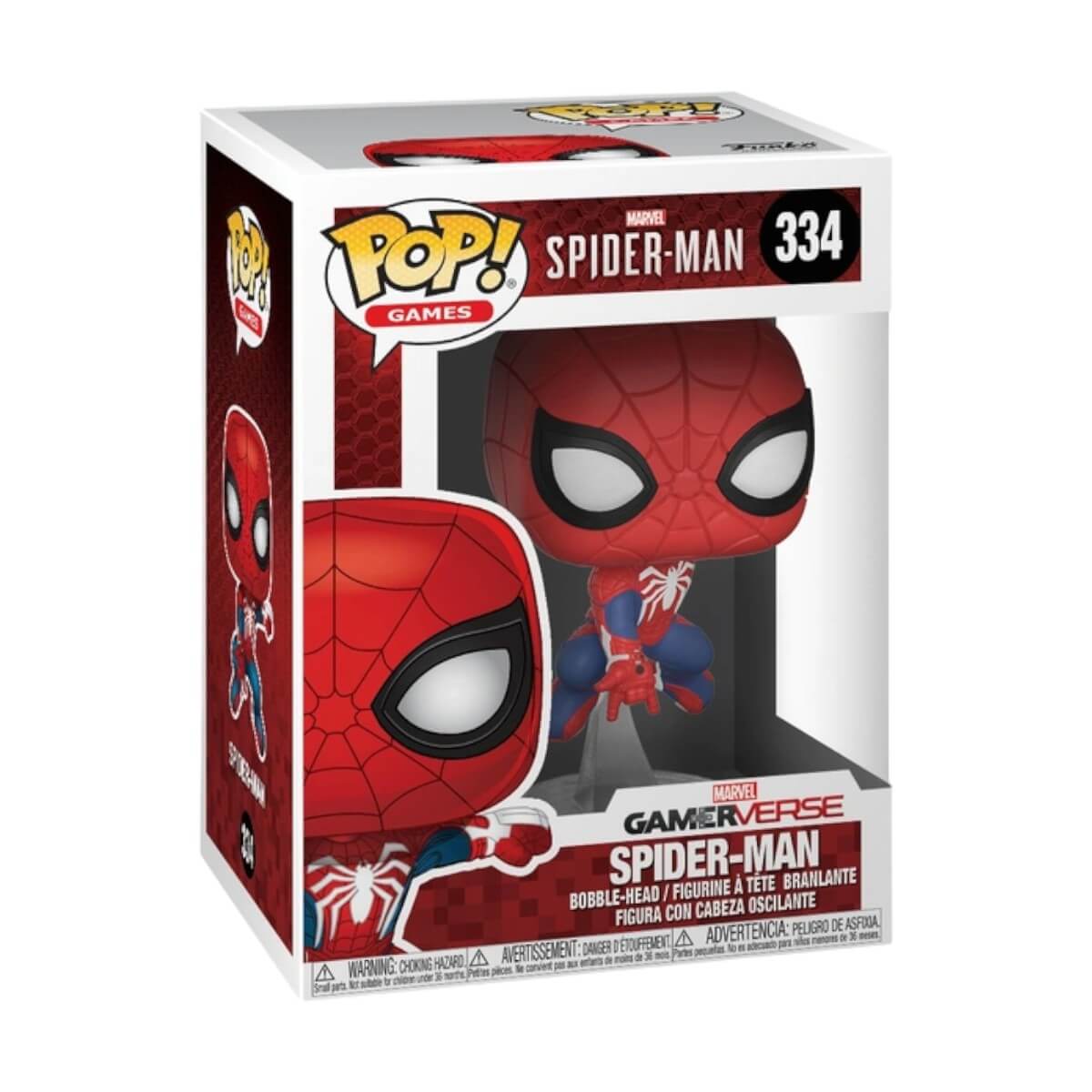 Marvel Spider-Man - Spider Man (334) Funko Pop! Gamerverse Vinyl Figure 9 cm