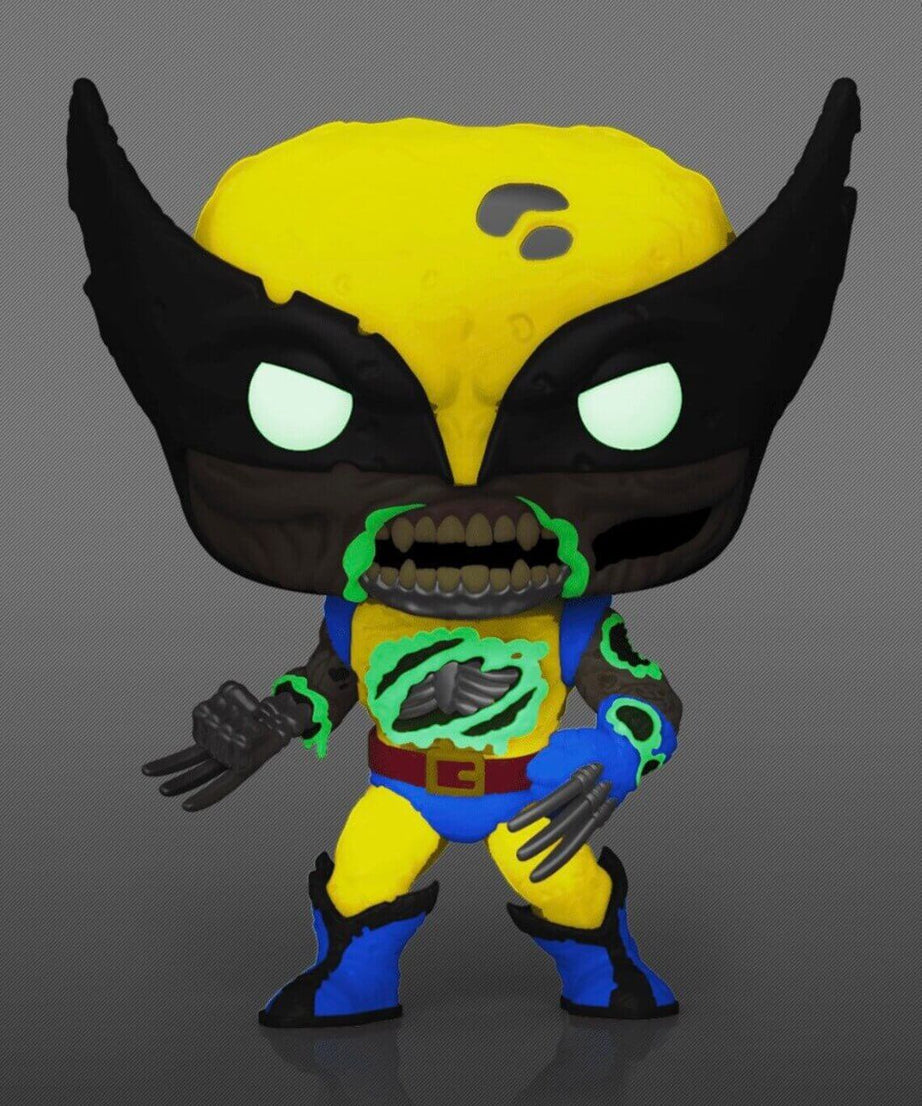 Marvel Zombies - Zombie Wolverine GLOW IN THE DARK (662) Funko Pop! Vinyl Figure 9 cm