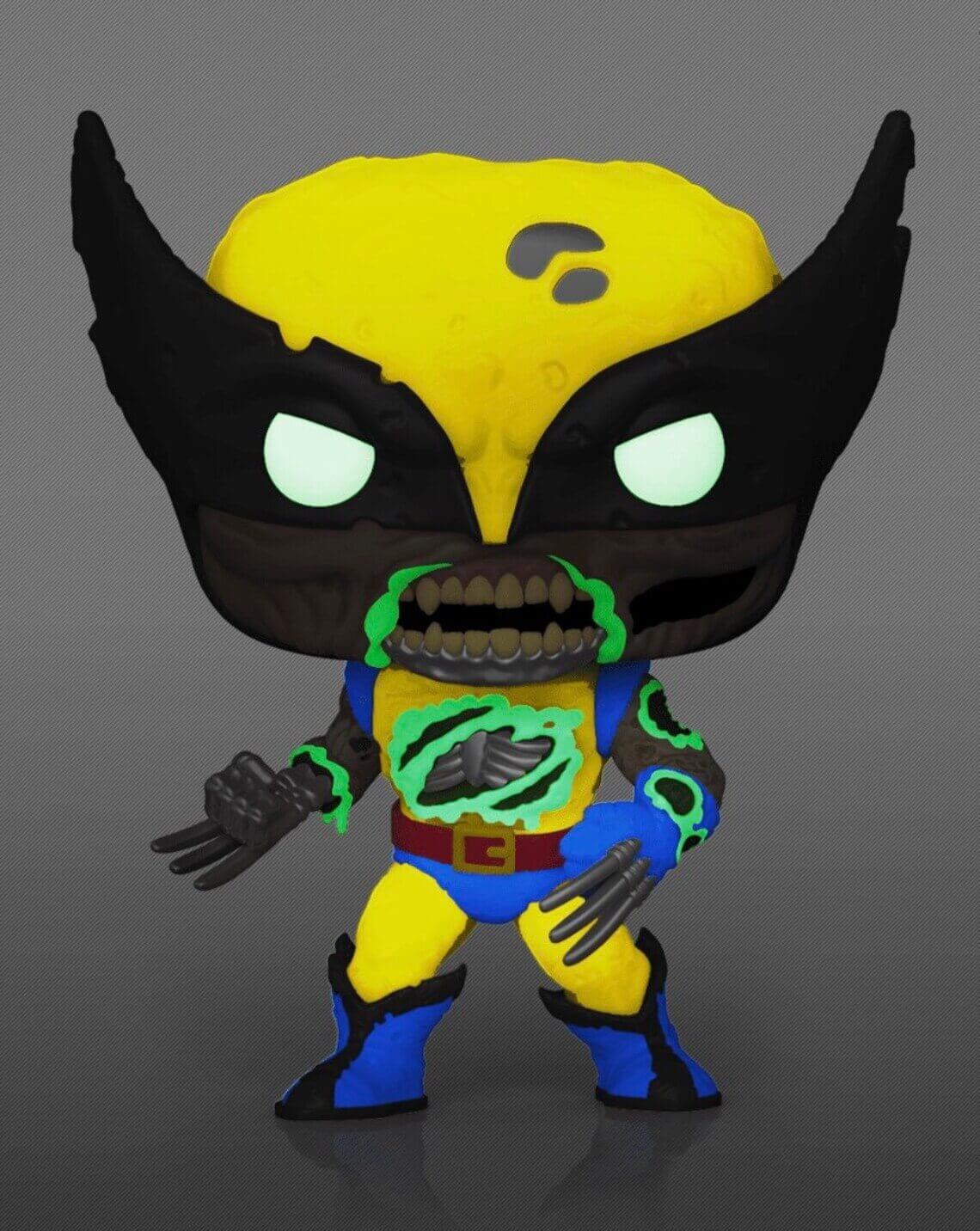 Marvel Zombies - Zombie Wolverine GLOW IN THE DARK (662) Funko Pop! Vinyl Figure 9 cm
