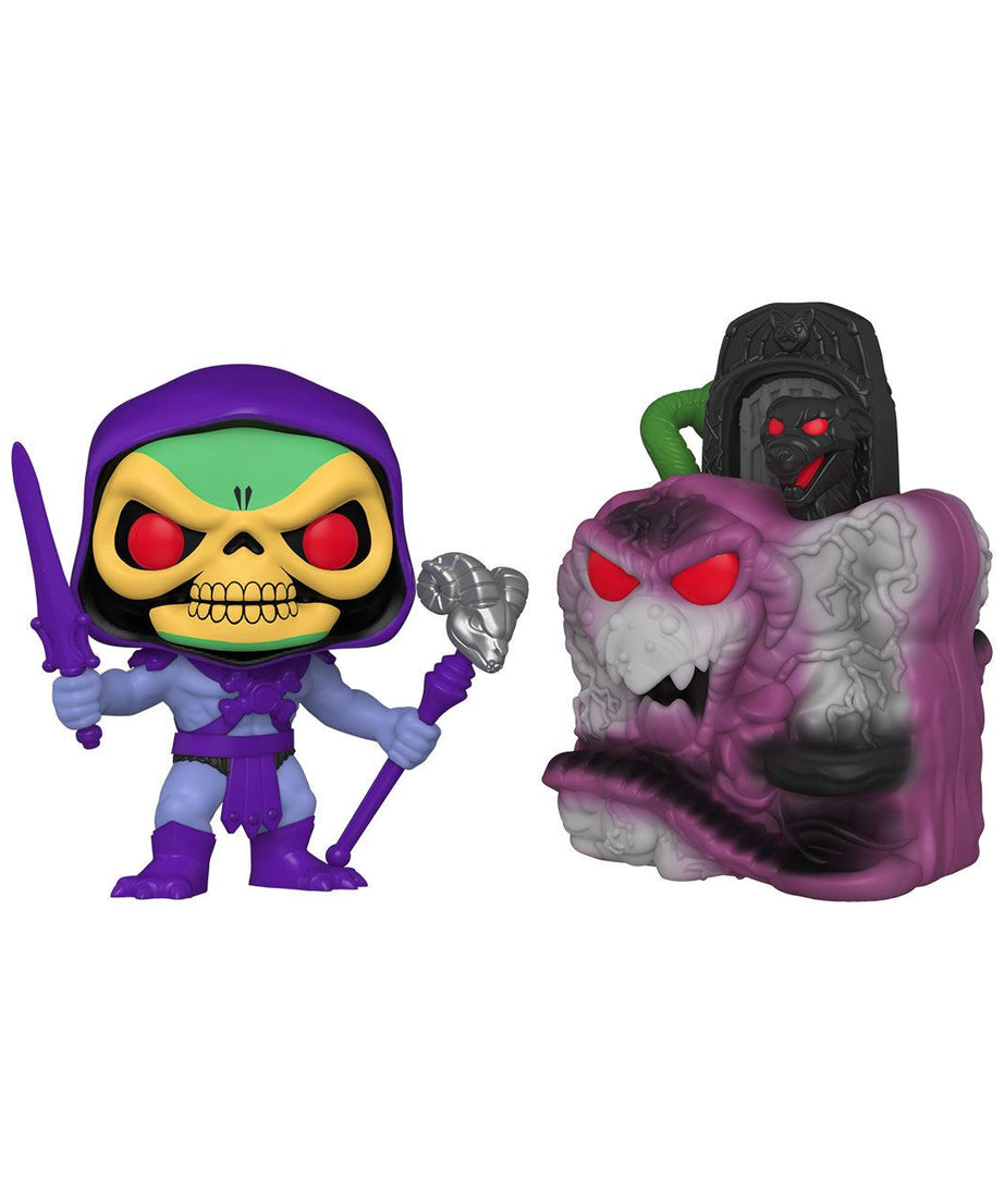 Masters of the Universe - Skeletor with Snake Mountain (23) Funko Pop! Town Vinyl Figure 9 cm