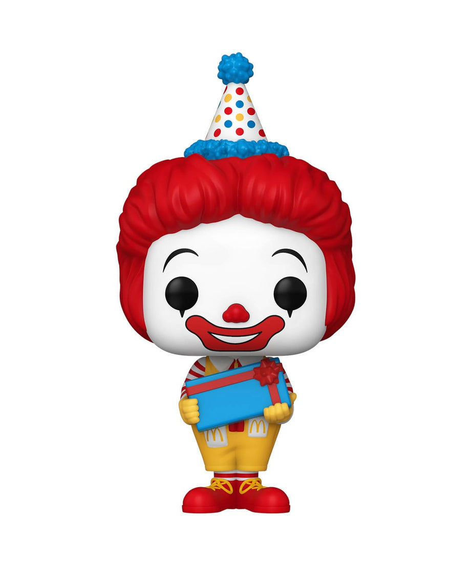 McDonald's - Birthday Ronald McDonald (180) Funko Pop! Ad Icons Vinyl Figure 9 cm