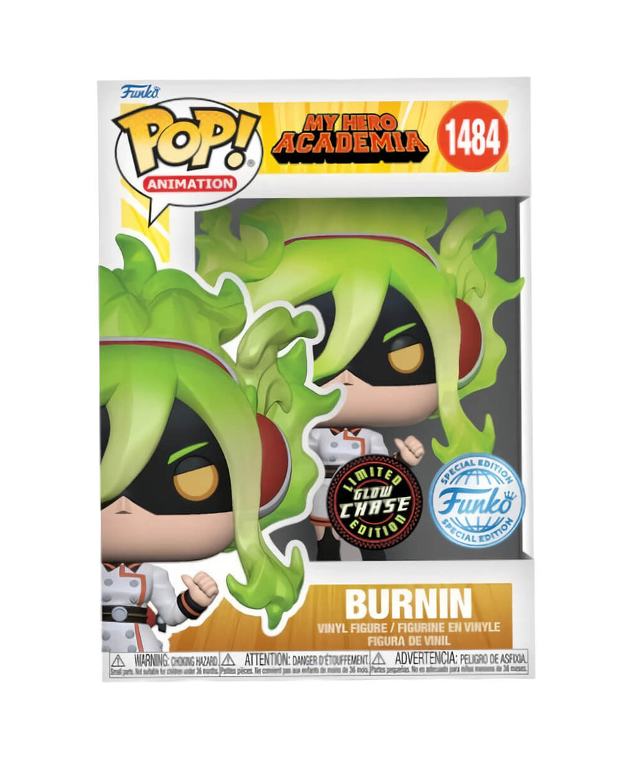 My Hero Academia - Burnin GLOW CHASE (1484) Funko Pop! Animation Anime Moe Kamiji Vinyl Figure 9 cm