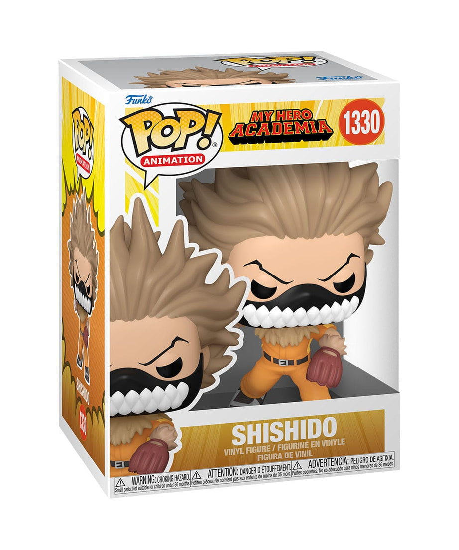 My Hero Academia: Hero League Baseball - Captain Shishido (1330) Funko Pop! Animation Anime Vinyl Figure 9 cm