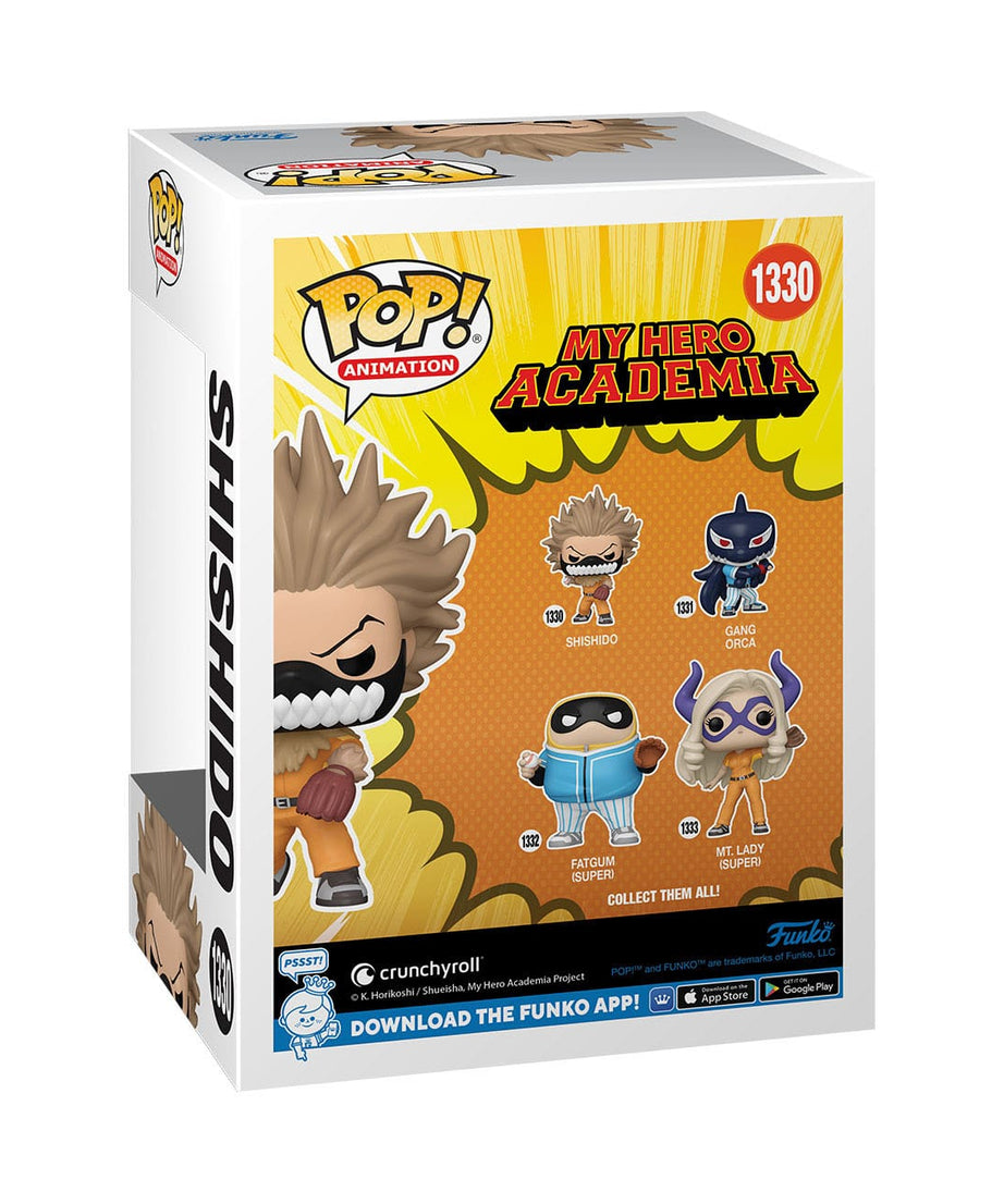 My Hero Academia: Hero League Baseball - Captain Shishido (1330) Funko Pop! Animation Anime Vinyl Figure 9 cm