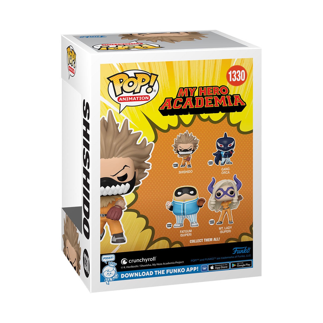 My Hero Academia: Hero League Baseball - Captain Shishido (1330) Funko Pop! Animation Anime Vinyl Figure 9 cm