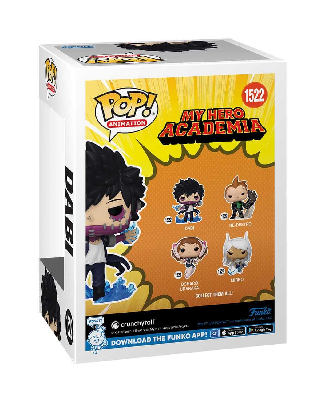 My Hero Academia - Dabi (Flames) (1522) Funko Pop! Animation Anime Touya Todoroki Vinyl Figure 11 cm