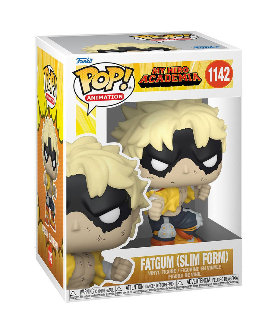 My Hero Academia - Fat Gum (Slim Form) (1142) Funko Pop! Animation Anime Vinyl Figure 9 cm