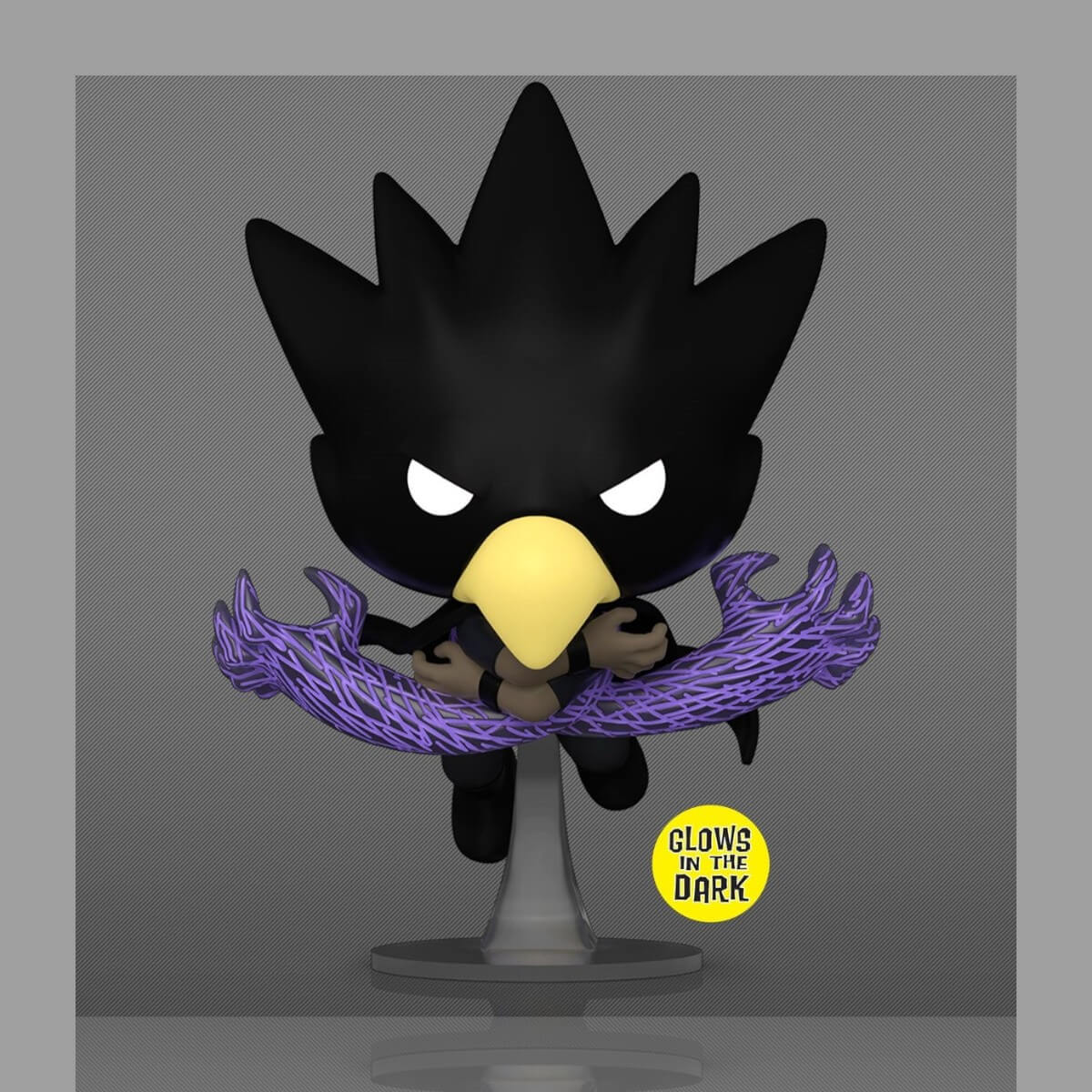 My Hero Academia - Fumikage Tokoyami GLOW IN THE DARK (Black Fallen Angel) (1351) Funko Pop! Animation Anime Vinyl Figure 9 cm
