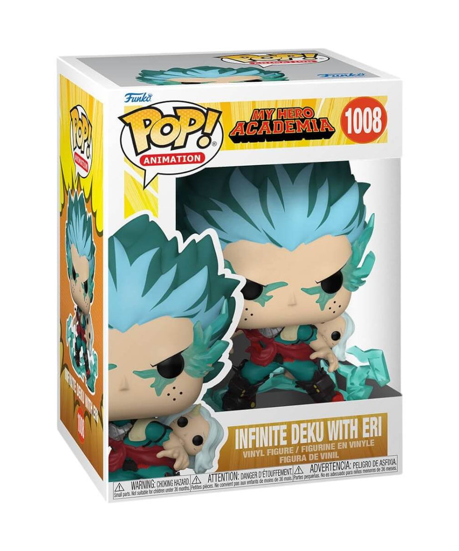 My Hero Academia - Infinite Deku with Eri (1008) Funko Pop! Animation Anime Izuku Midoriya Vinyl Figure 9 cm