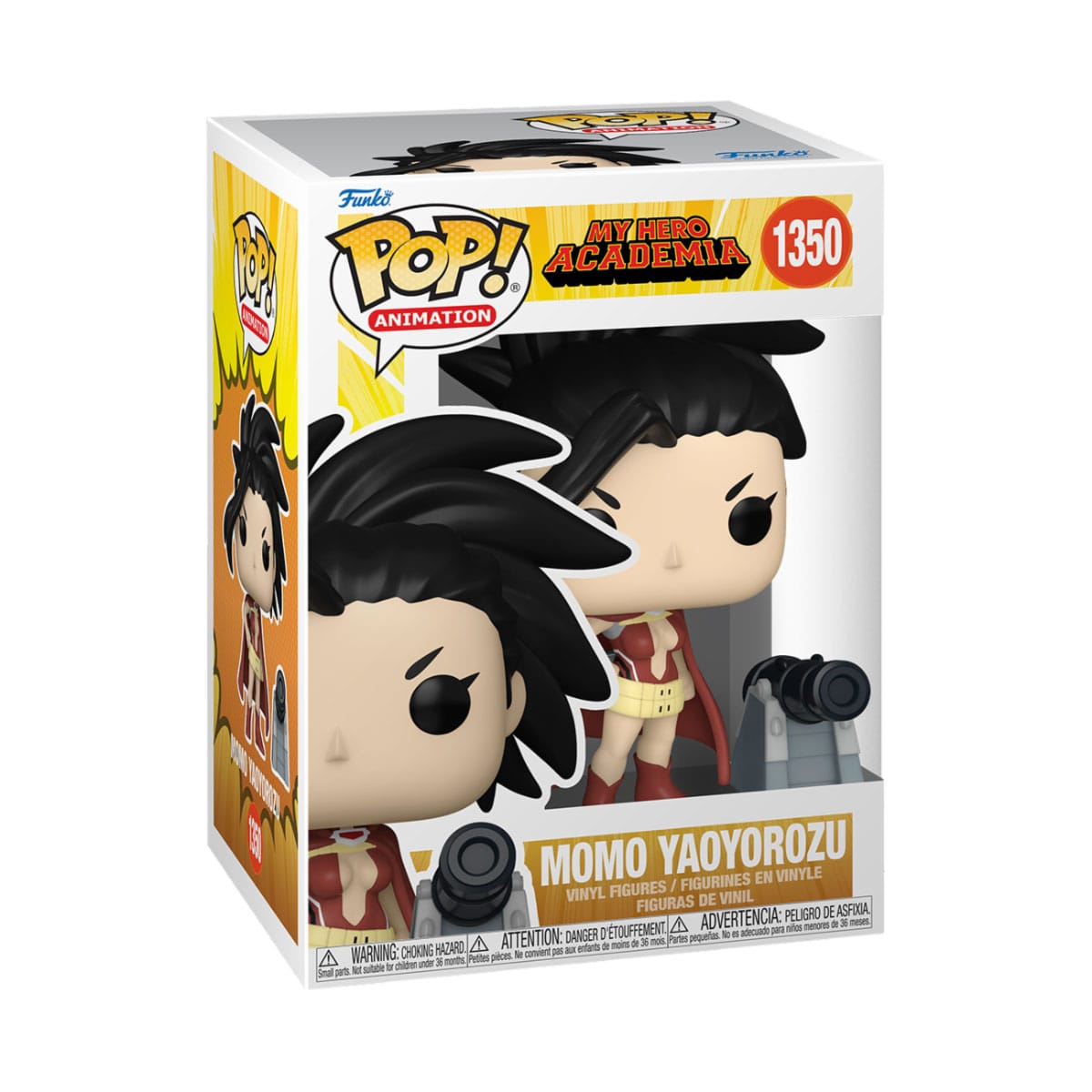 My Hero Academia - Momo Yaoyorozu w/Cannon (1350) Funko POP! Animation Anime Vinyl Figure 9 cm