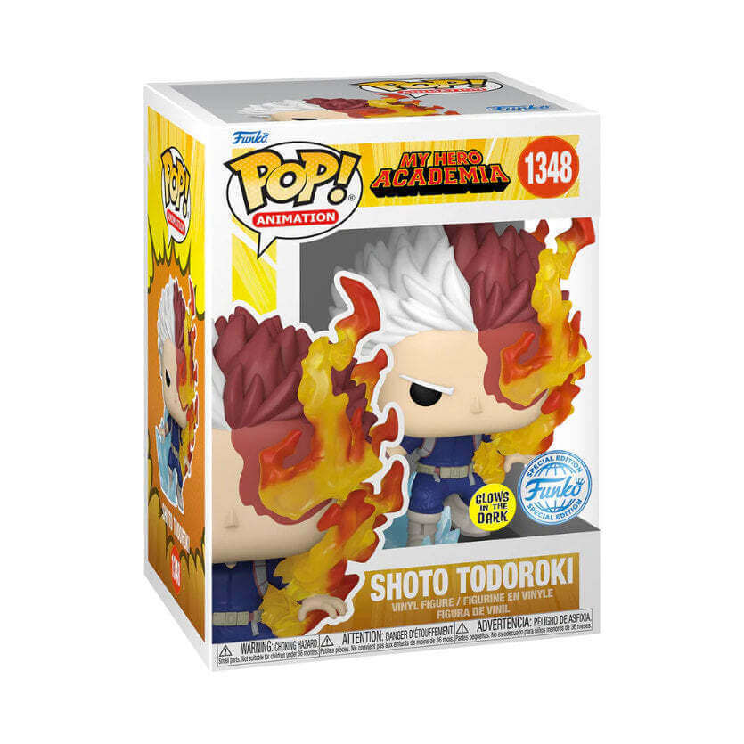 My Hero Academia - Shoto Todoroki GLOW IN THE DARK (1348) Funko Pop! Animation Anime Vinyl Figure 12 cm