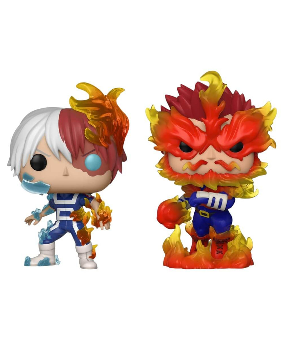 My Hero Academia - Shoto Todoroki & Endeavor (2-pack) Special Edition Funko Pop! Animation Anime Vinyl Figure 9 cm