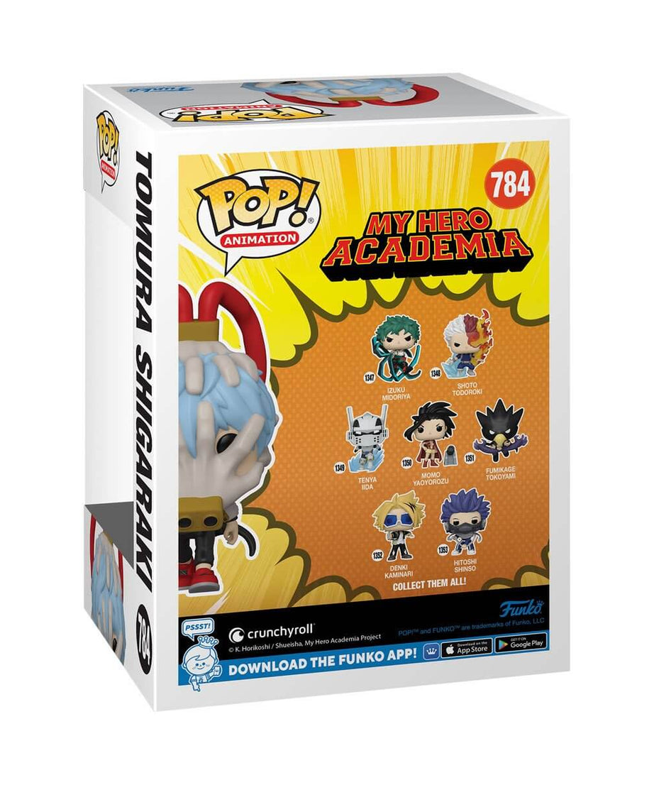 My Hero Academia - Tomura Shigaraki (Metallic) ONLY IN POP! & TEE (784) Funko Pop! Animation Anime Vinyl Figure 14 cm