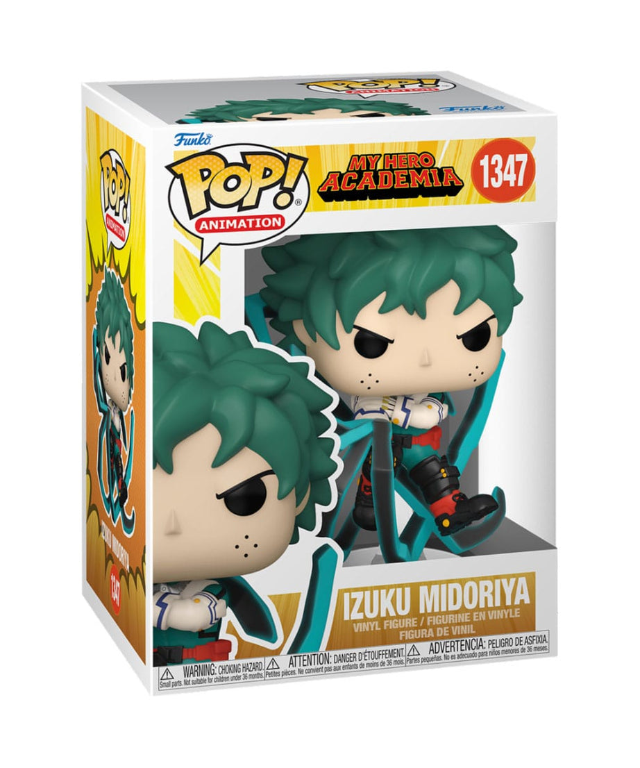 My Hero Academia - Izuku Midoriya (Black Whip) (1347) Funko Pop! Animation Anime Deku Bkwhip Vinyl Figure 9 cm