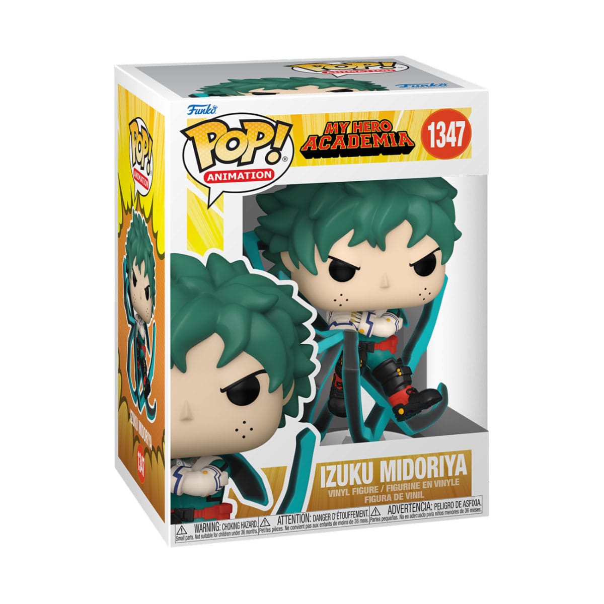 My Hero Academia - Izuku Midoriya (Black Whip) (1347) Funko Pop! Animation Anime Deku Bkwhip Vinyl Figure 9 cm