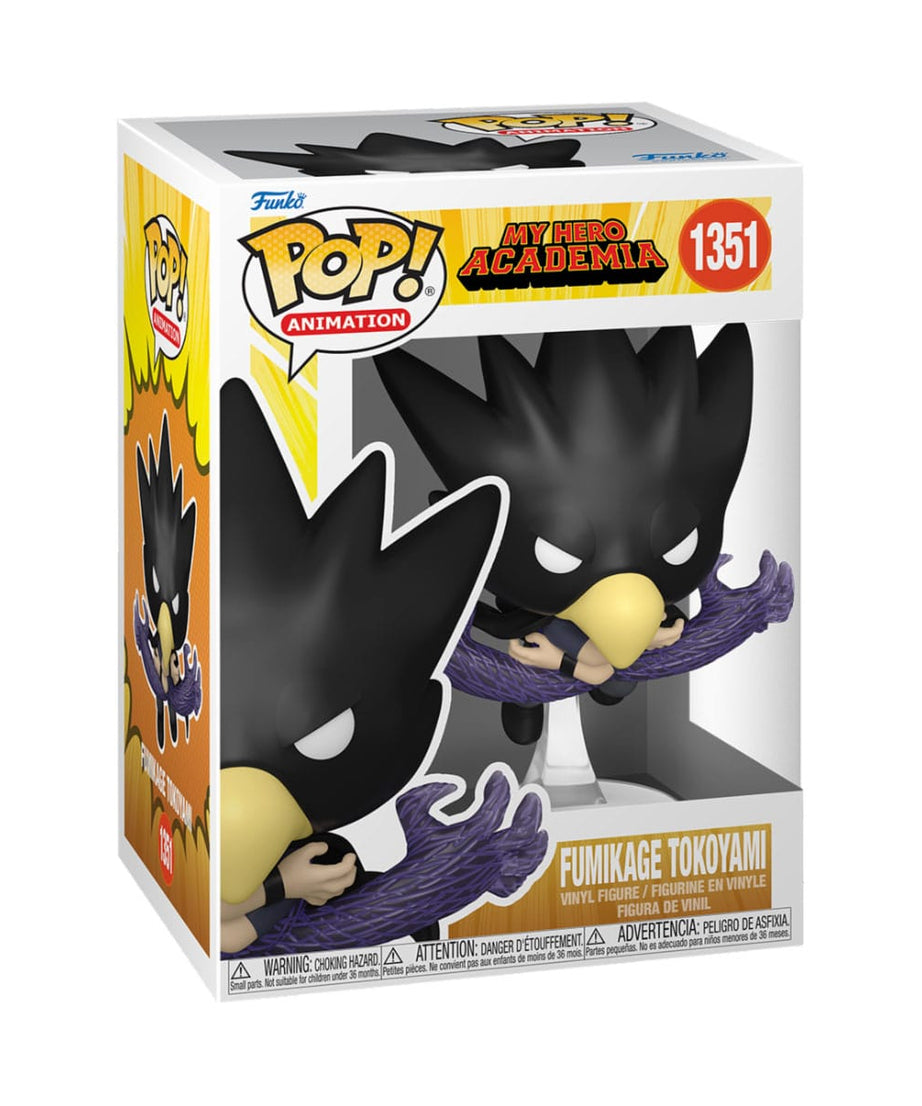 My Hero Academia - Fumikage Tokoyami (Black Fallen Angel) (1351) Funko Pop! Animation Anime Vinyl Figure 9 cm