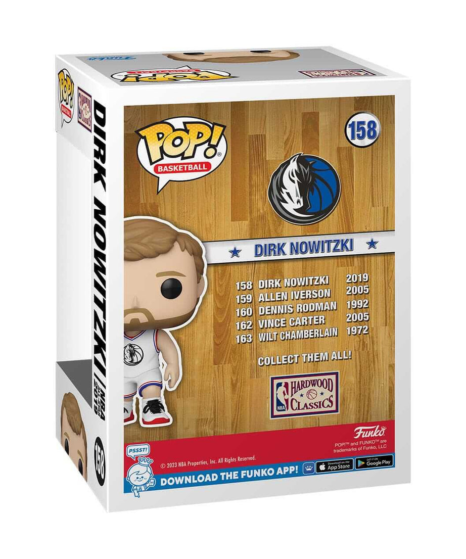 NBA All-Stars - Dirk Nowitzki (2019) (158) Funko Pop! Basketball Vinyl Figure 9 cm