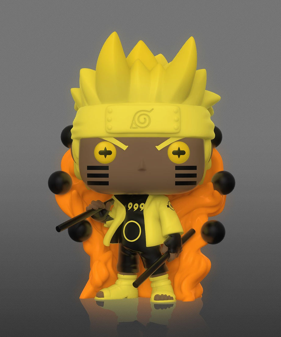 Naruto Shippuden - Naruto Six Path Sage (GLOW) (932) Funko POP! Animation Vinyl Figure (SPECIAL EDITION) 9 cm