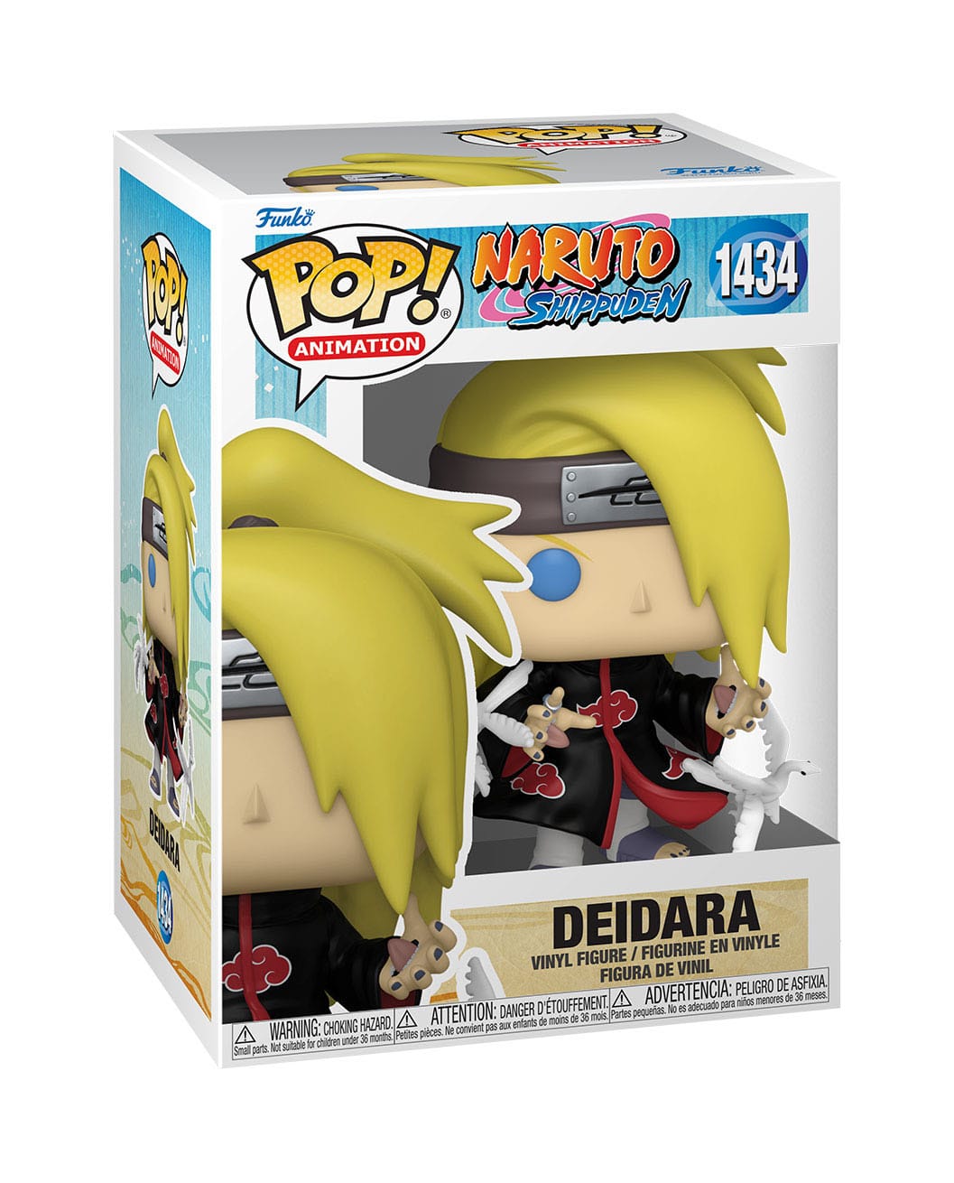 Naruto Shippuden - Deidara (1434) Funko Pop! Animation Anime Vinyl Figure 9 cm