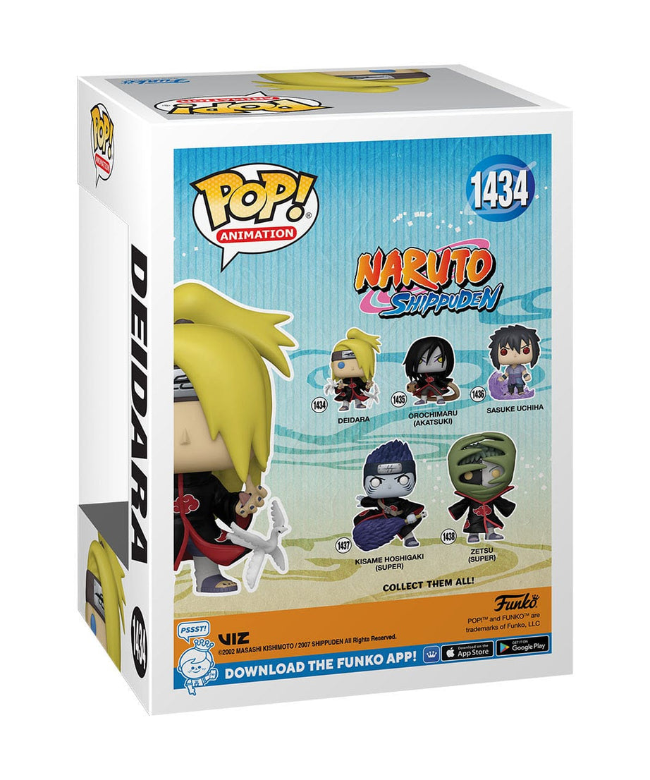 Naruto Shippuden - Deidara (1434) Funko Pop! Animation Anime Vinyl Figure 9 cm