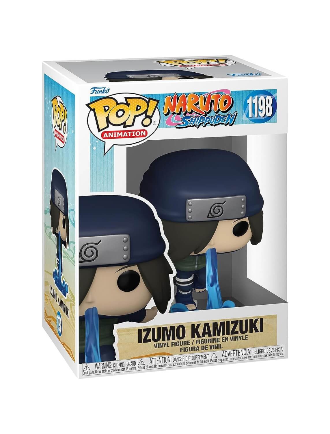Naruto Shippuden - Izumo Kamizuki (1198) Funko Pop! Animation Anime Young Naruto Vinyl Figure 9 cm