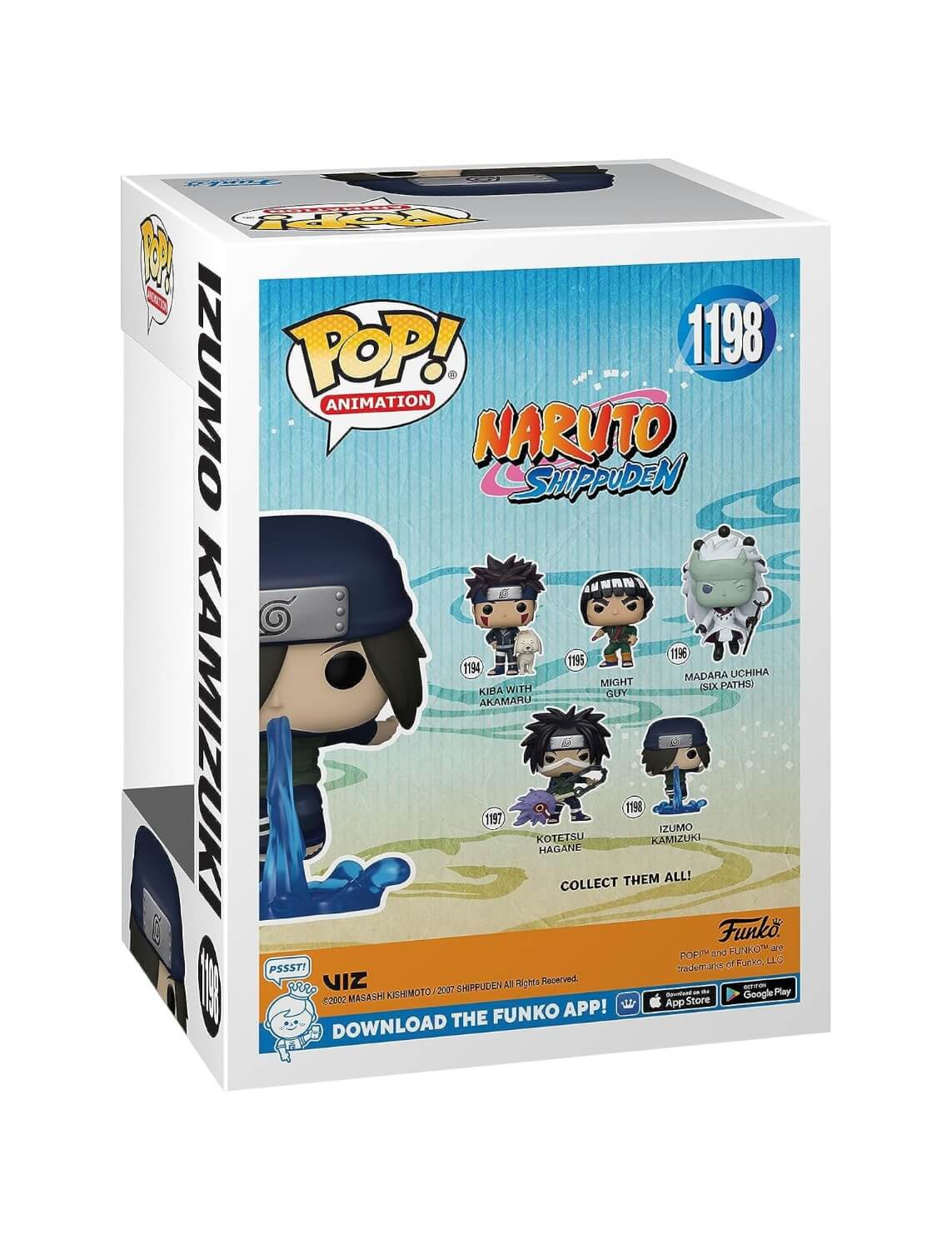 Naruto Shippuden - Izumo Kamizuki (1198) Funko Pop! Animation Anime Young Naruto Vinyl Figure 9 cm