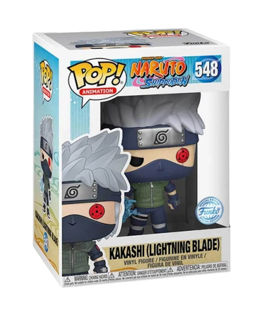 Naruto Shippuden - Kakashi (Lightning Blade) (548) Funko Pop! Animation Special Edition Anime Vinyl Figure 9 cm
