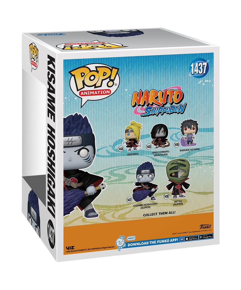 Naruto Shippuden - Kisame Hoshigaki (Oversized) (1437) Funko Pop! Animation Anime Vinyl Figure 15 cm