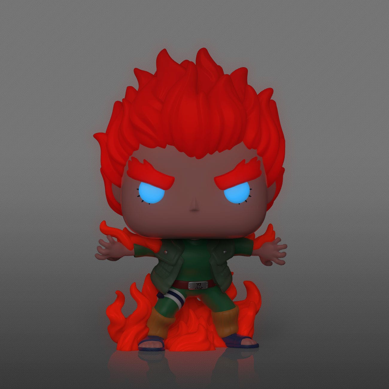 Naruto Shippuden - Might Guy (Eight Inner Gates) (GLOW IN THE DARK) (824) Funko POP! Animation Anime Vinyl Figure 9 cm