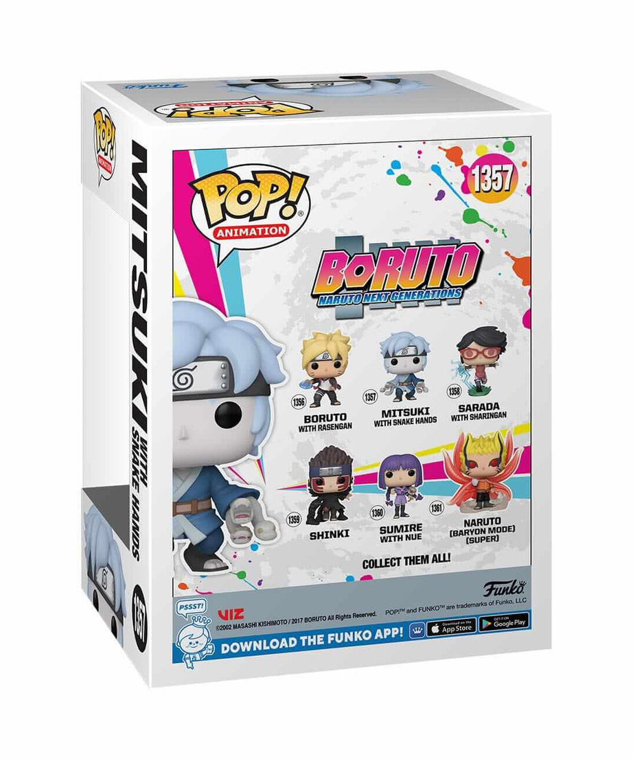 Naruto Shippuden - Mitsuki with Snake Hands (1357) Funko Pop! Animation Anime Vinyl Figure 9 cm
