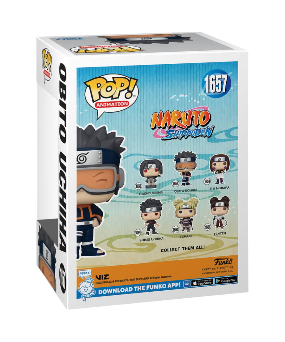Naruto Shippuden - Obito Uchiha (Kid) (1657) Funko Pop! Animation Anime Tobi Vinyl Figure 11 cm
