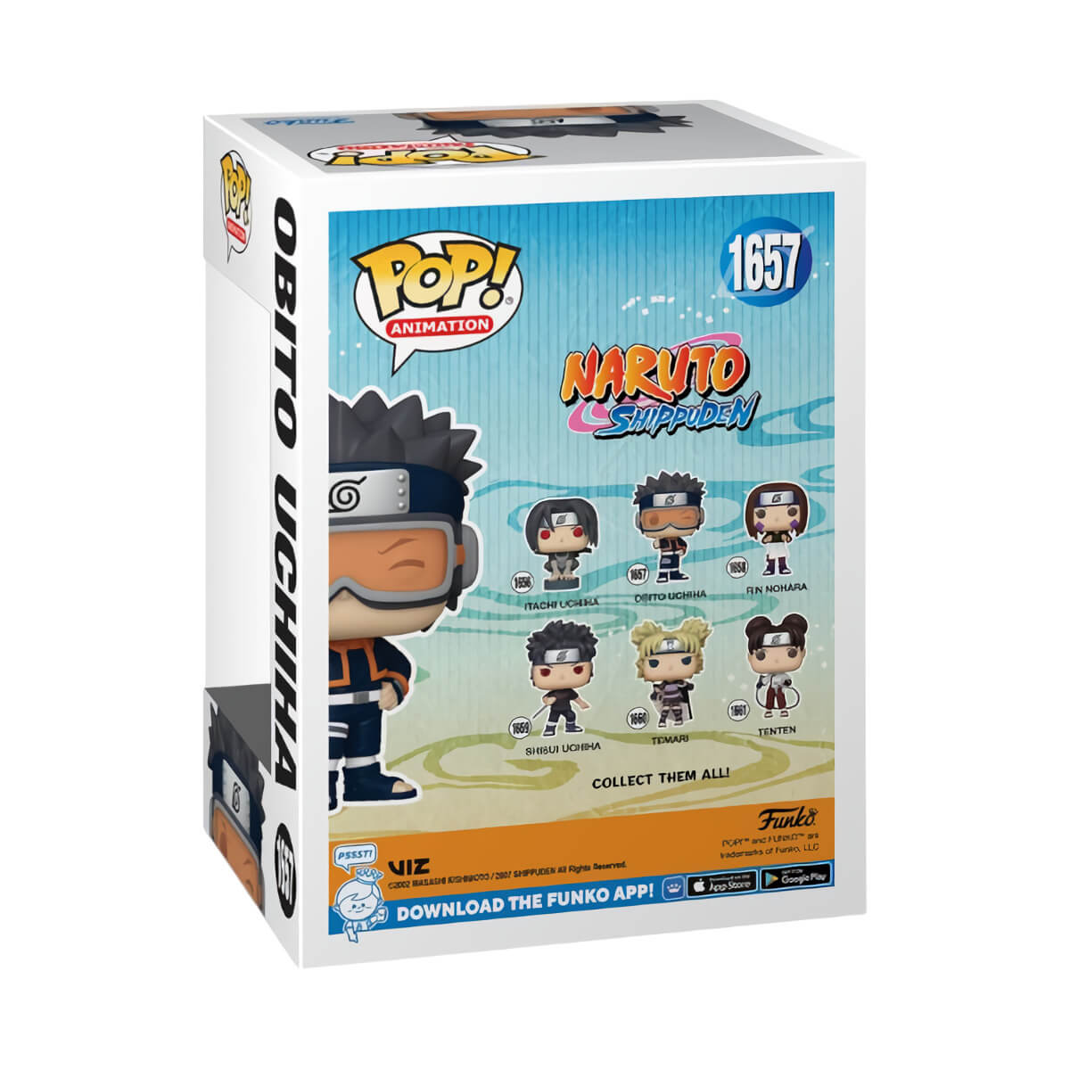 Naruto Shippuden - Obito Uchiha (Kid) (1657) Funko Pop! Animation Anime Tobi Vinyl Figure 11 cm