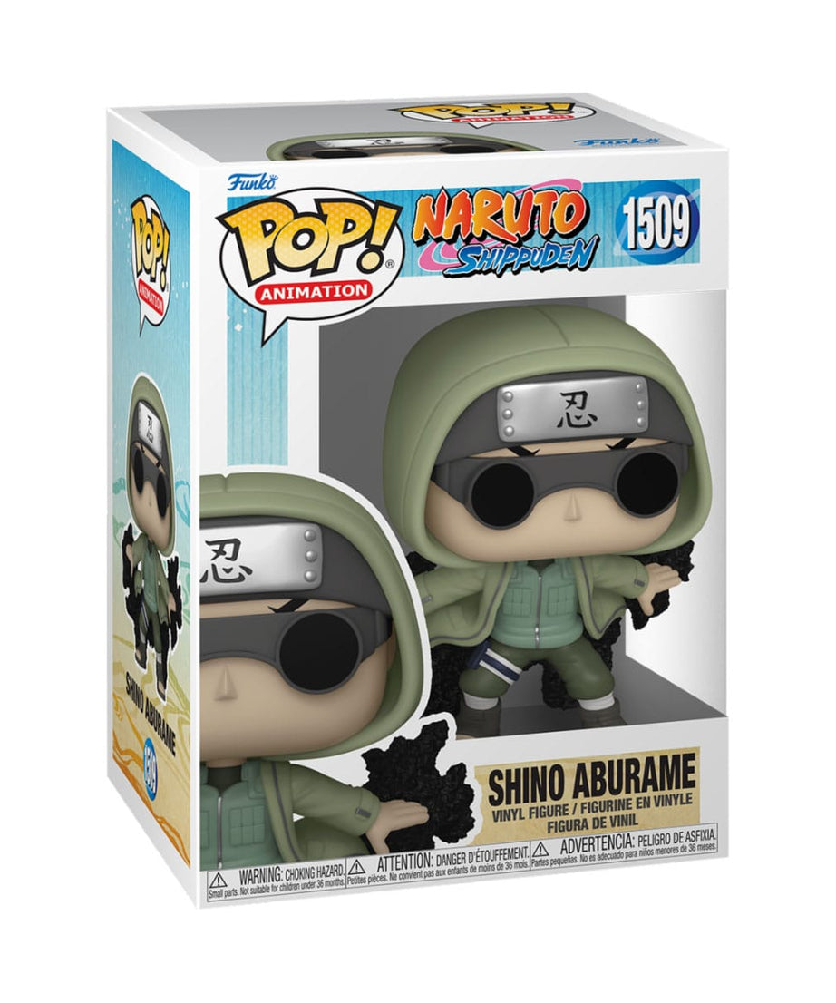 Naruto Shippuden - Shino Aburame (1509) Funko Pop! Animation Anime Vinyl Figure 9 cm