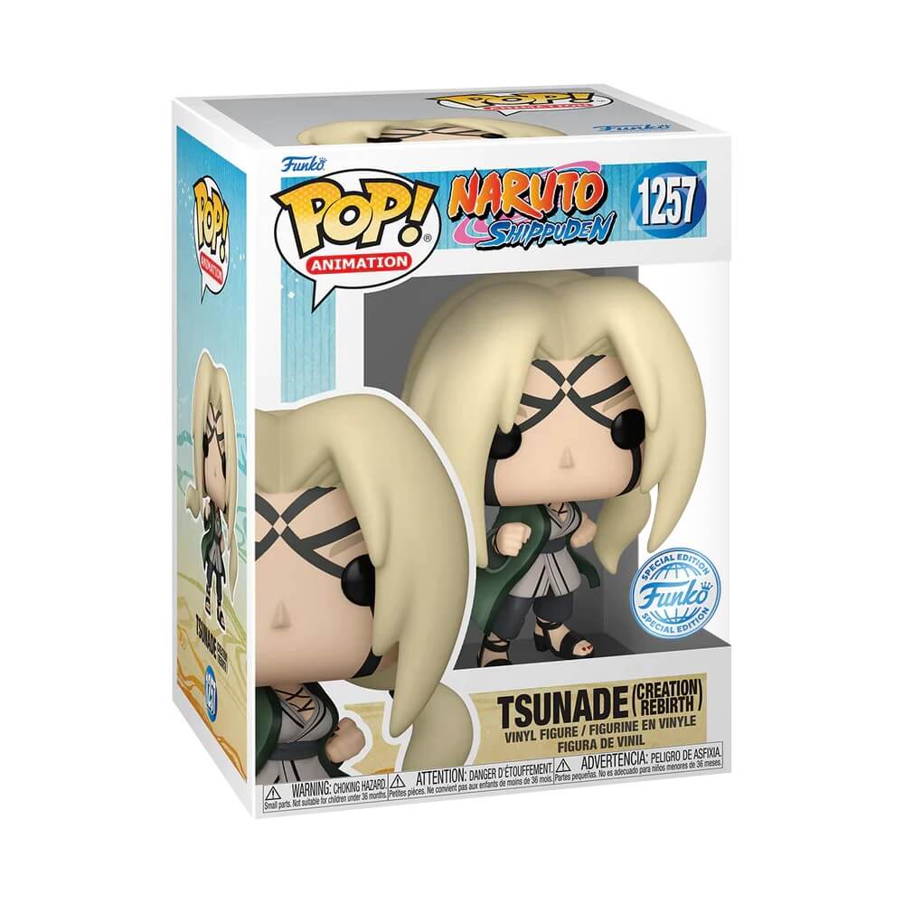 Naruto Shippuden - Tsunade (Creation Rebirth) (1257) Special Edition Funko Pop! Animation Anime Vinyl Figure 9 cm