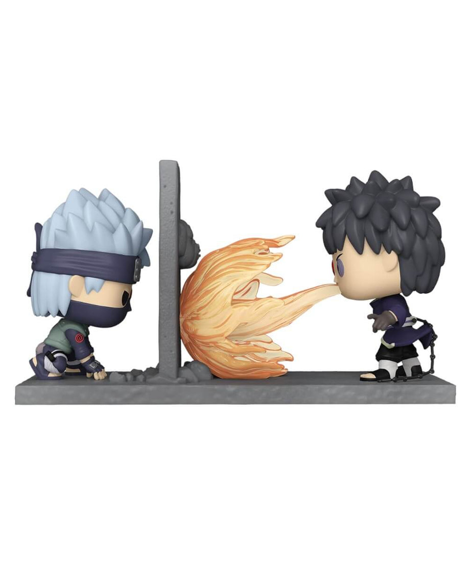 Naruto Shippuden Moments - Kakashi vs. Obito (1618) Funko Pop! Tobi Vinyl Figures 2-Pack 9 cm