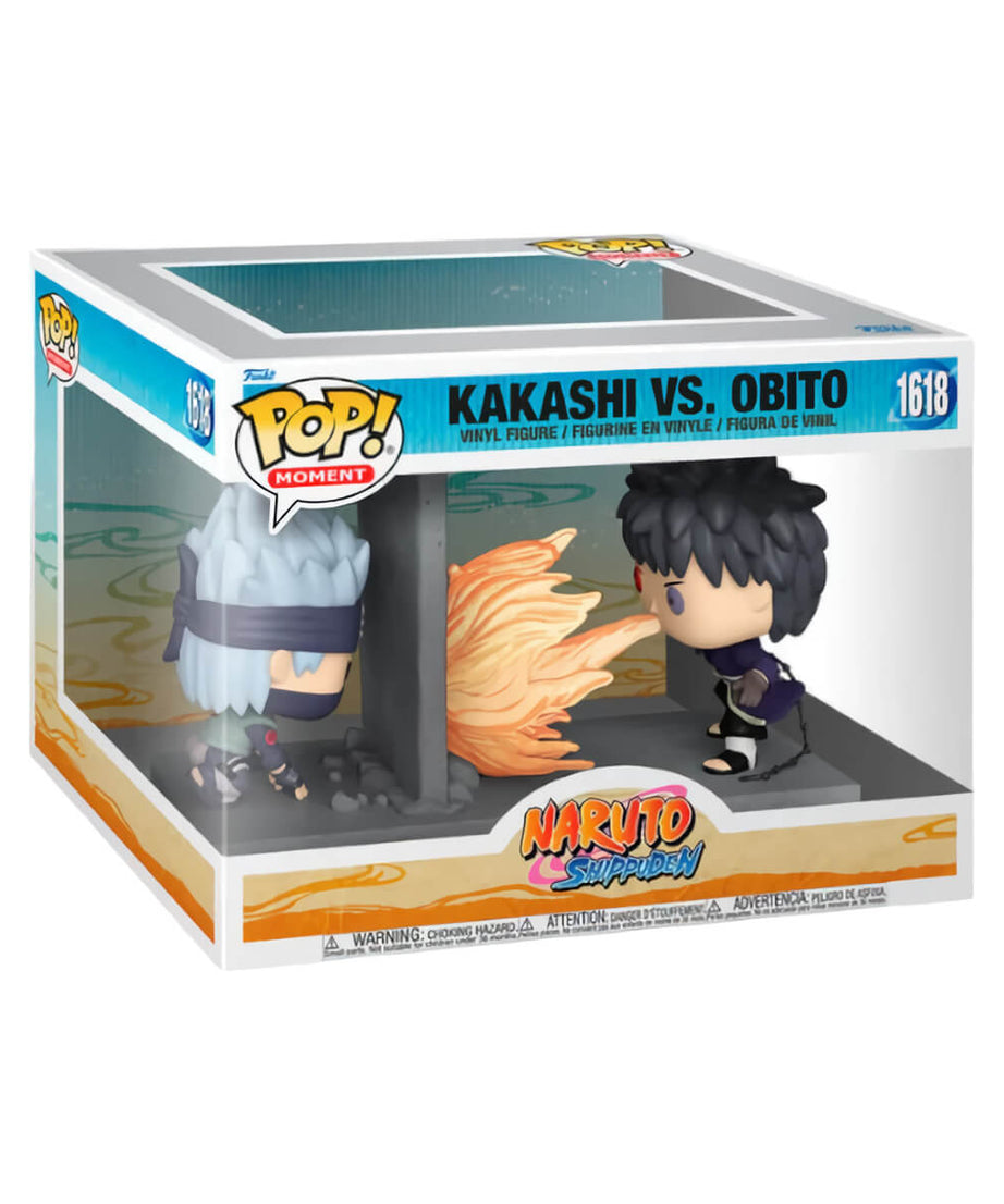Naruto Shippuden Moments - Kakashi vs. Obito (1618) Funko Pop! Tobi Vinyl Figures 2-Pack 9 cm