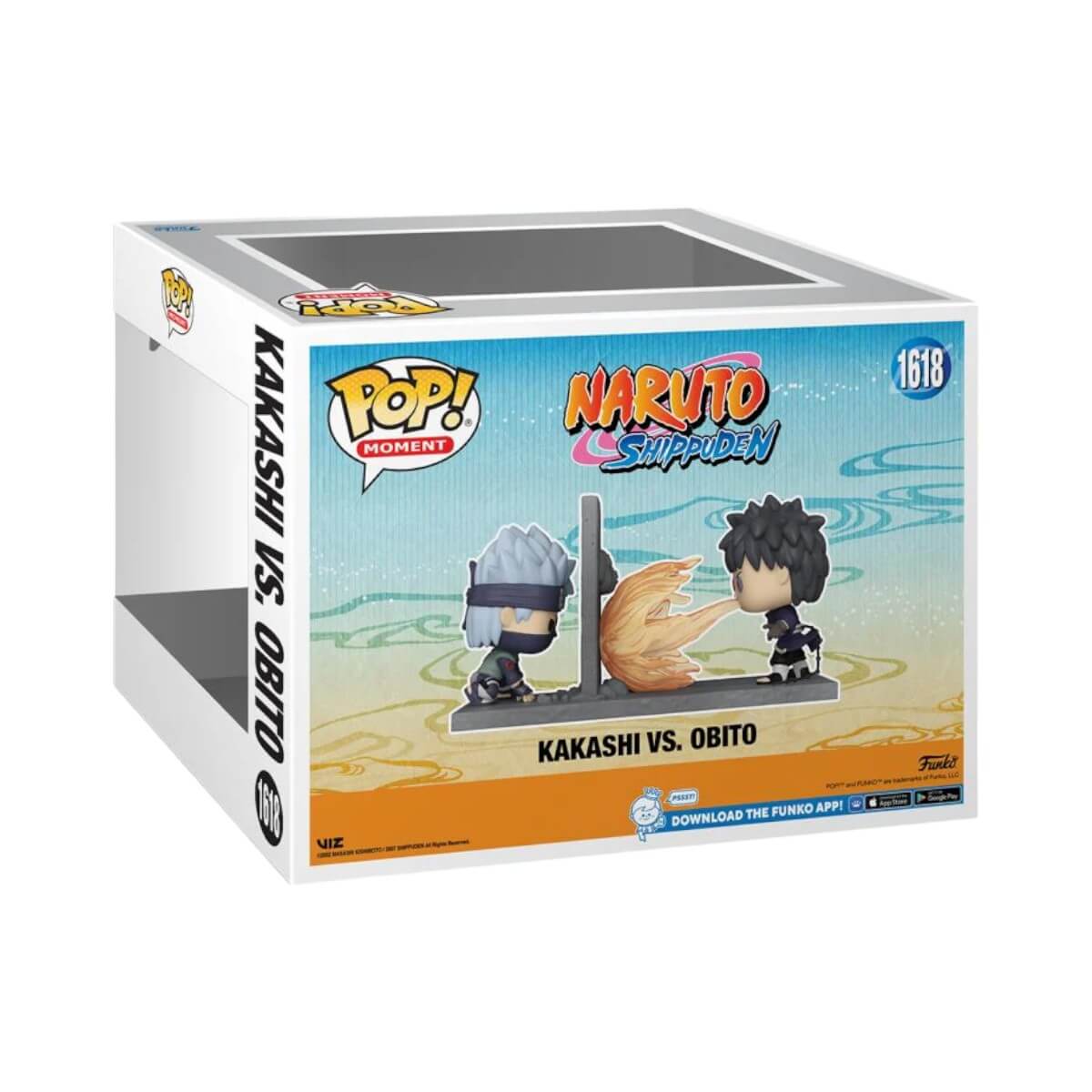 Naruto Shippuden Moments - Kakashi vs. Obito (1618) Funko Pop! Tobi Vinyl Figures 2-Pack 9 cm