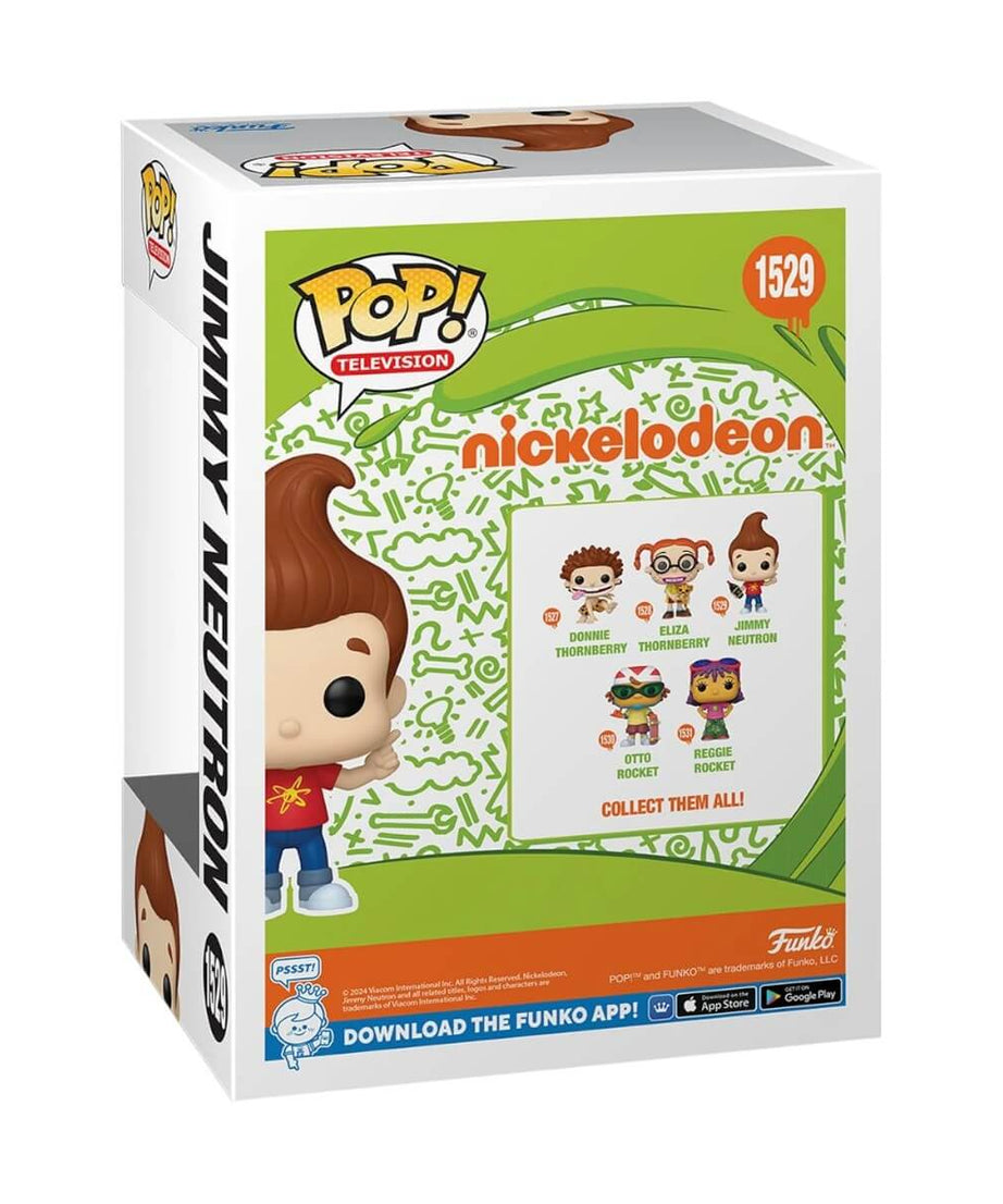 Nickelodeon - Jimmy Neutron (1529) Funko Pop! Television TV Nick Rewind Vinyl Figure 12 cm