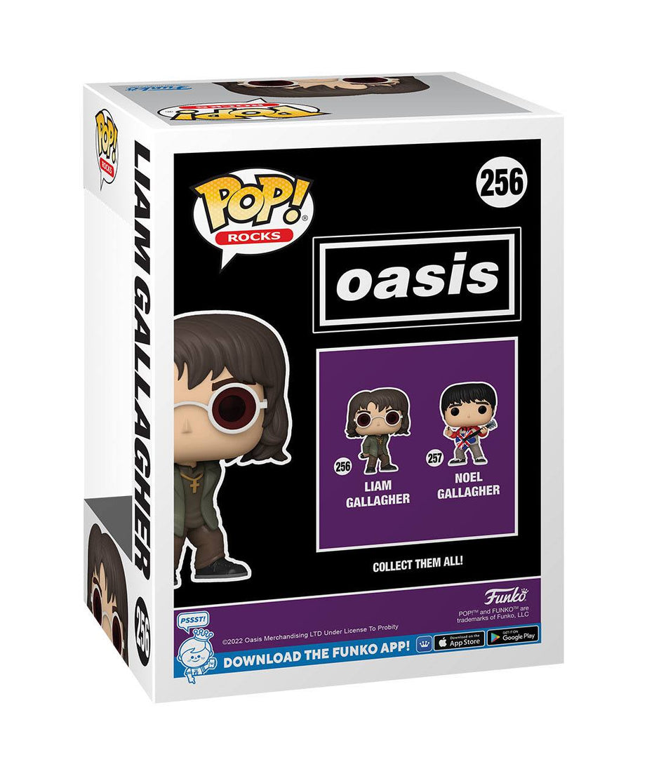 Oasis - Liam Gallagher (256) Funko Pop! Rocks Music Vinyl Figure 9 cm