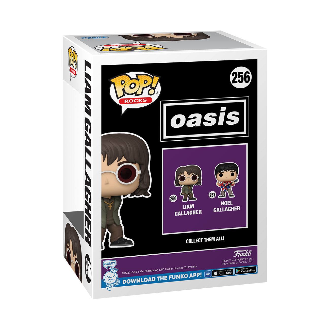 Oasis - Liam Gallagher (256) Funko Pop! Rocks Music Vinyl Figure 9 cm