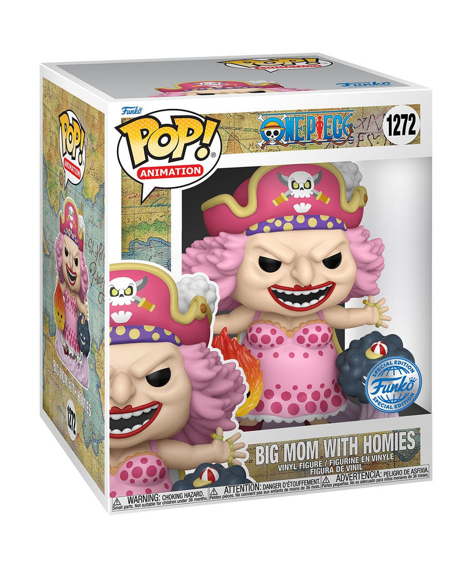 One Piece - Big Mom with Homies (Super Sized) (1272) Funko Pop! Animation Anime Vinyl Figure 15 cm