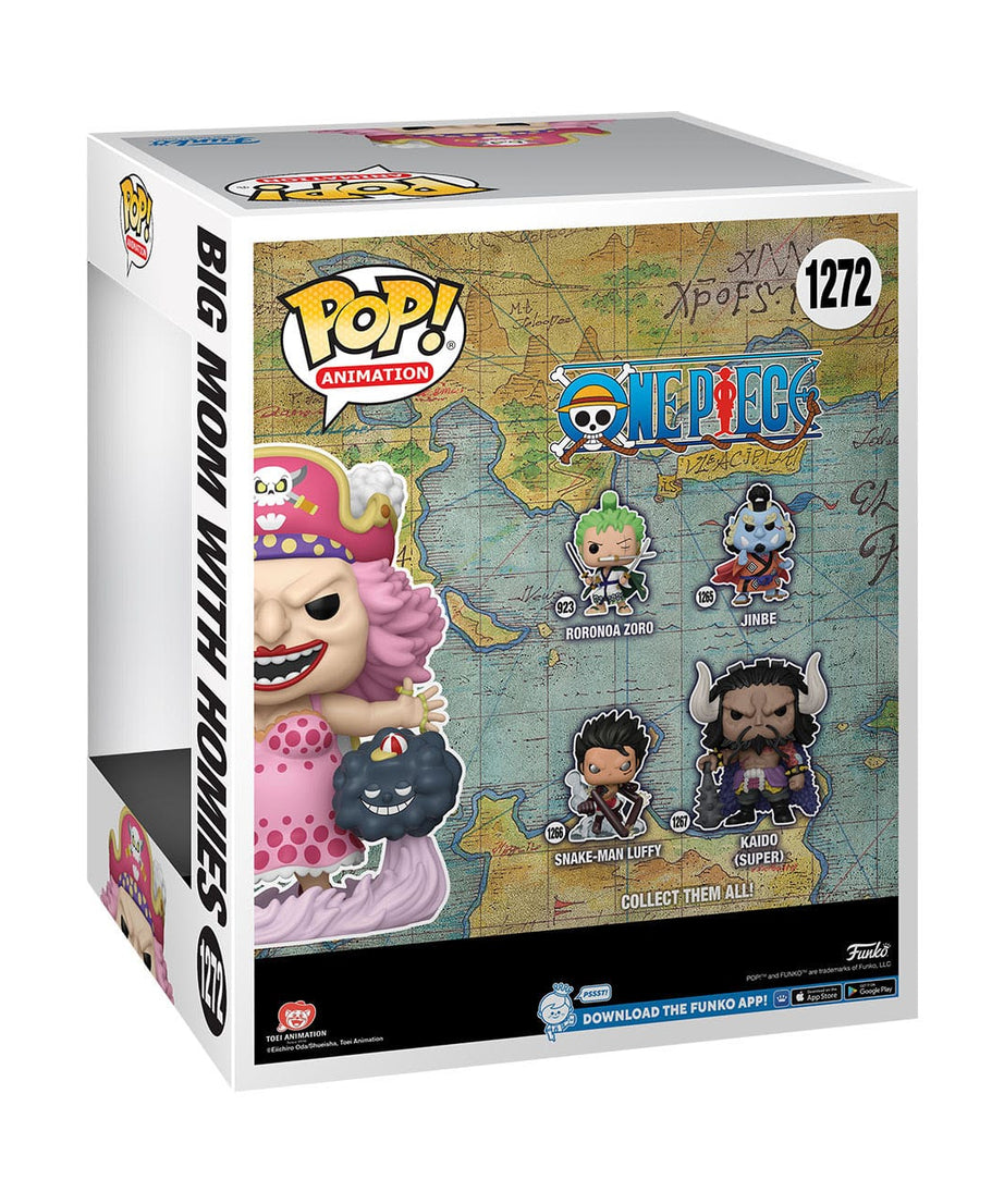One Piece - Big Mom with Homies (Super Sized) (1272) Funko Pop! Animation Anime Vinyl Figure 15 cm