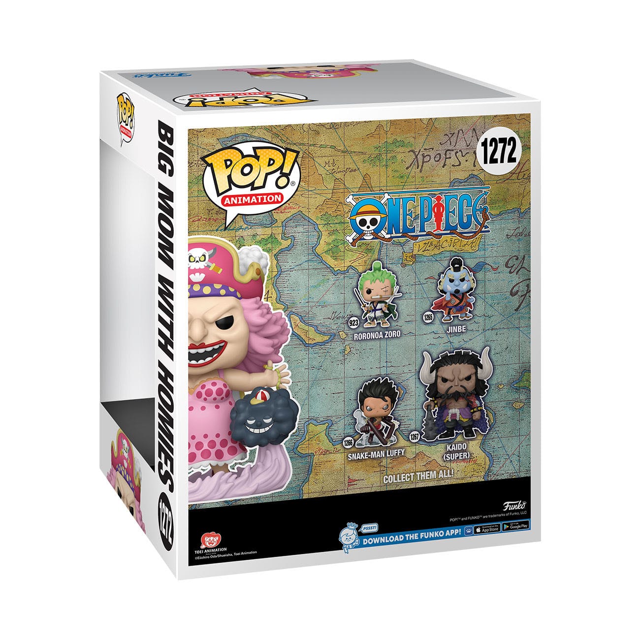 One Piece - Big Mom with Homies (Super Sized) (1272) Funko Pop! Animation Anime Vinyl Figure 15 cm